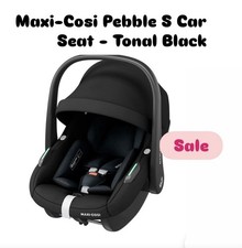 Maxi-Cosi Pebble S Car Seat - Tonal Black
