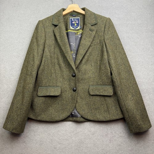 Boden moon tweed jacket - tweed, 14