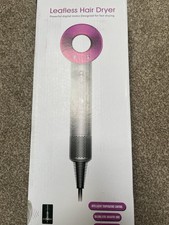 Leafless Hair Dryer for All Hair Types Fast Drying, Low Noise, Lightweight