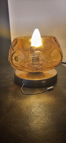 Rare vintage mid century amber - rare,