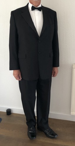 Black wool dinner - -uk, 48
