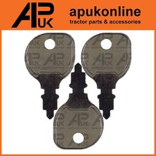 3x Ignition Key for Lincoln Welder Indak Sears Scag Sabre Vermeer Lawn Mower