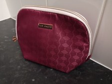 New Ted Baker Small Cosmetic Purse Wash Bag Toiletries Make Up holder Bow detail