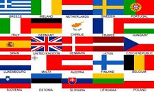 25 EUROPEAN NATIONS 5X3 FEET