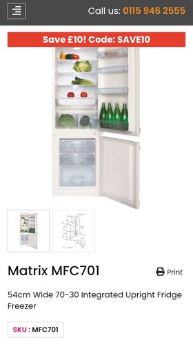 Fridge freezer mfc701 - , mfc701/3