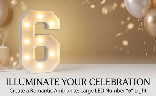 Led light number warm - led,