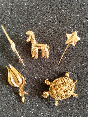 1980s corocraft goldtone - 1980s,
