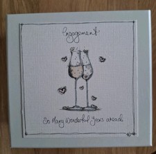 Tracey Russell Engagement Memory Box With  Photograph Album