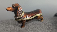 Dachshund - Vintage Jewelled