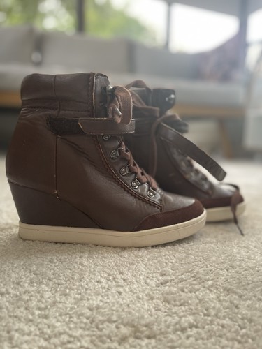 Next brown leather laced - next,