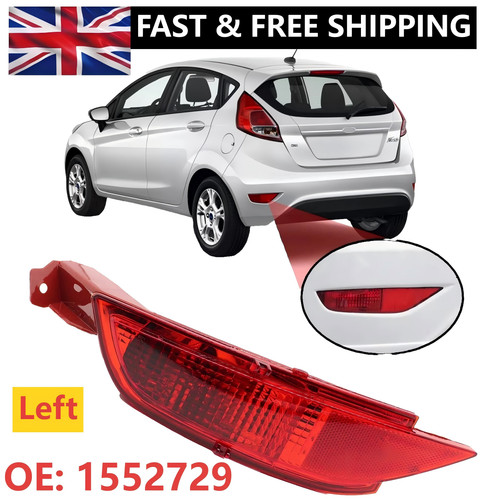Left side rear bumper - rear,