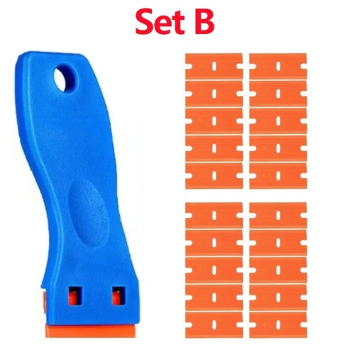 100 pcs plastic - scraper, razor