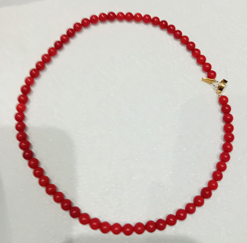 Evenly sized red genuine - evenly,