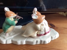 Royal Doulton :Jill Barklem : Brambly Hedge: THE ICE BALL DBH 3 No 1689 of 3,000