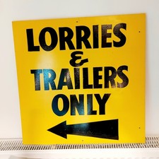 Wooden Show Sign Black On