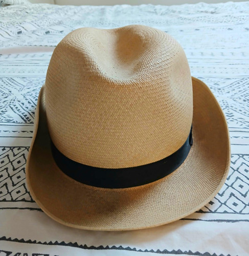 Panama hat fedora beige - panama,