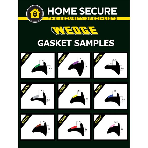 Wedge gasket rubber door - wedge,