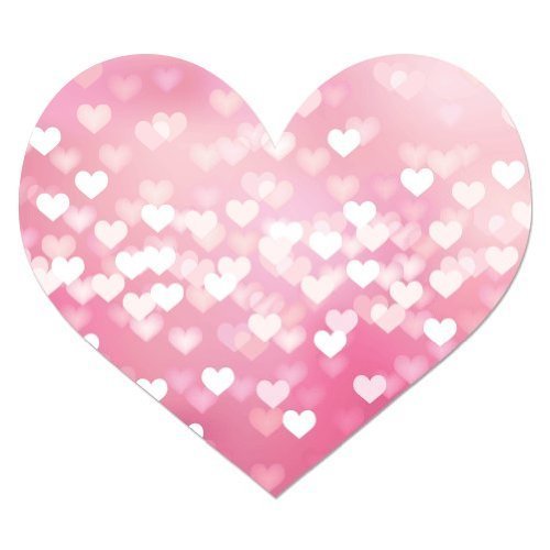 Pink heart cute girly car - heart,