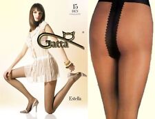 Gatta "ESTELLA" 15 Denier T-Band, Classic Tights ,Semi-Mat