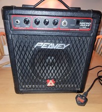 Bass Guitar Amp. Peavey 50 Watts.  Powerful Deep Sound. 34cm H X 32cm W.