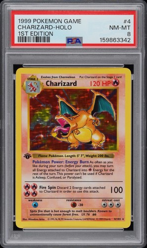 Pokemon 1999 charizard 1st - 1999,