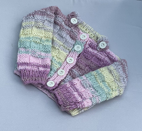 Hand knitted multicoloured - hand,