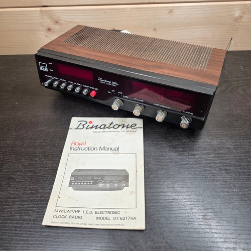 Binatone royal clock - clock, radio
