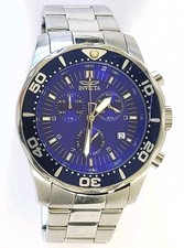 Invicta Watch Blue Dial