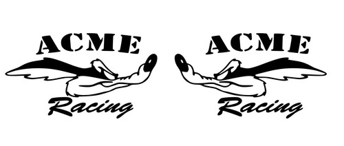 Acme racing wile coyote - acme,