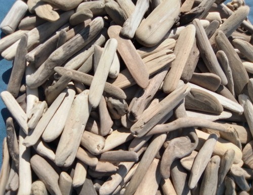 100 natural small driftwood - natural,