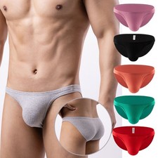 Mens Tanga Briefs Soft Cotton