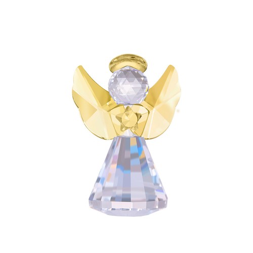Gold crystal angel - gold,