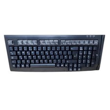 Ceratech Accuratus S100B Removeable USB MSR Keyboard BLACK KYB500-S100B-P4U