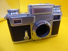 Contax  Zeiss Ikon 35 mm Camera .  See Description USED.. SELLING AS UNTESTED