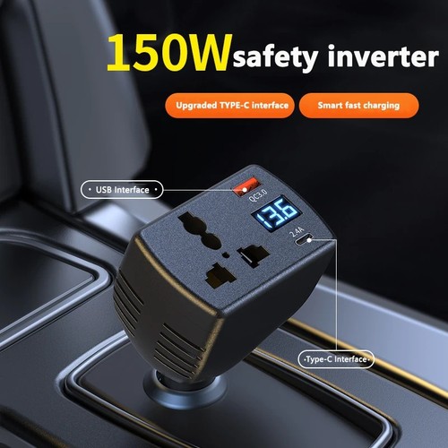 150w car power inverter - inverter, 12v