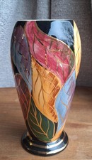 Large 10 Inch Tall Oldcourt Ware Pottery Lustre Vase - Free Delivery