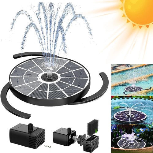 Solar fountain bird bath - fountain,