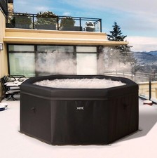 Wave Spa Swift Rigid Foam Hot Tub with Pump and Accessories
