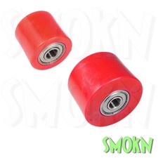 Yamaha Chain Rollers YZ 125 250 YZ-F WR-F 250 450 98-26 Apico Upper & Lower Red