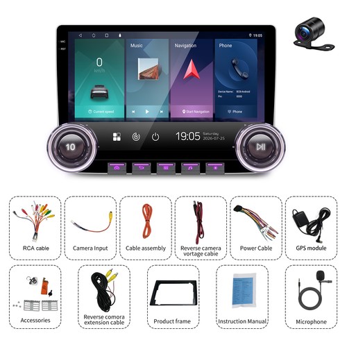 Apple carplay double - double, din