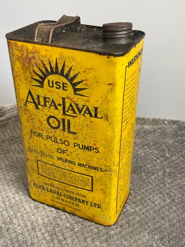 Vintage alfa laval oil - oil, 1