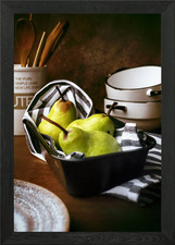 Peras Pears Framed Wall Art