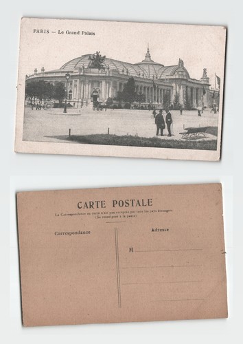 Postcard paris le grand - postcard,