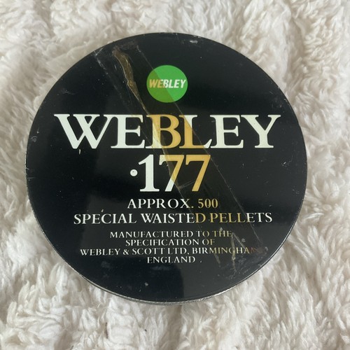 Vintage webley 177 pellet - .,