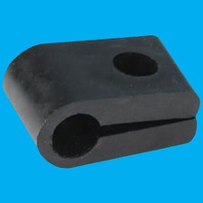 Black Heavy Duty Cable Cleats