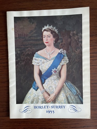 Horley 1953 coronation of - horley,,