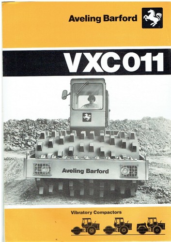 Aveling barford vxc011 - barford,
