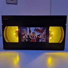 Disney Marvel & Family LED VHS Video Tape Lamp Birthday Xmas Gift Ideas Light