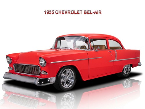 1955 chevrolet bel air metal - chevrolet, bel-air