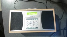 Acoustic Solutions PD2 Wooden Portable Digital DAB/FM Radio With Power Supply 
